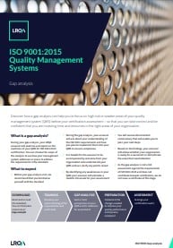 ISO 9001 QMS