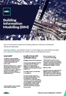 LRQA BIM Factsheet