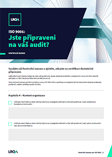 iso 9001 checklist