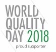 World Quality Day 2018 proud supporter logo