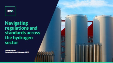 Navigating regulations and standards across the hydrogen sector