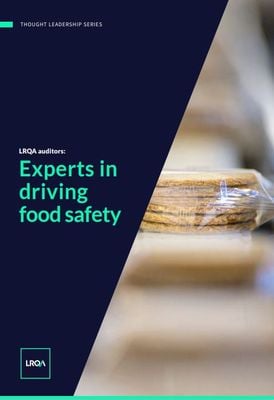 Experts in driving food safety