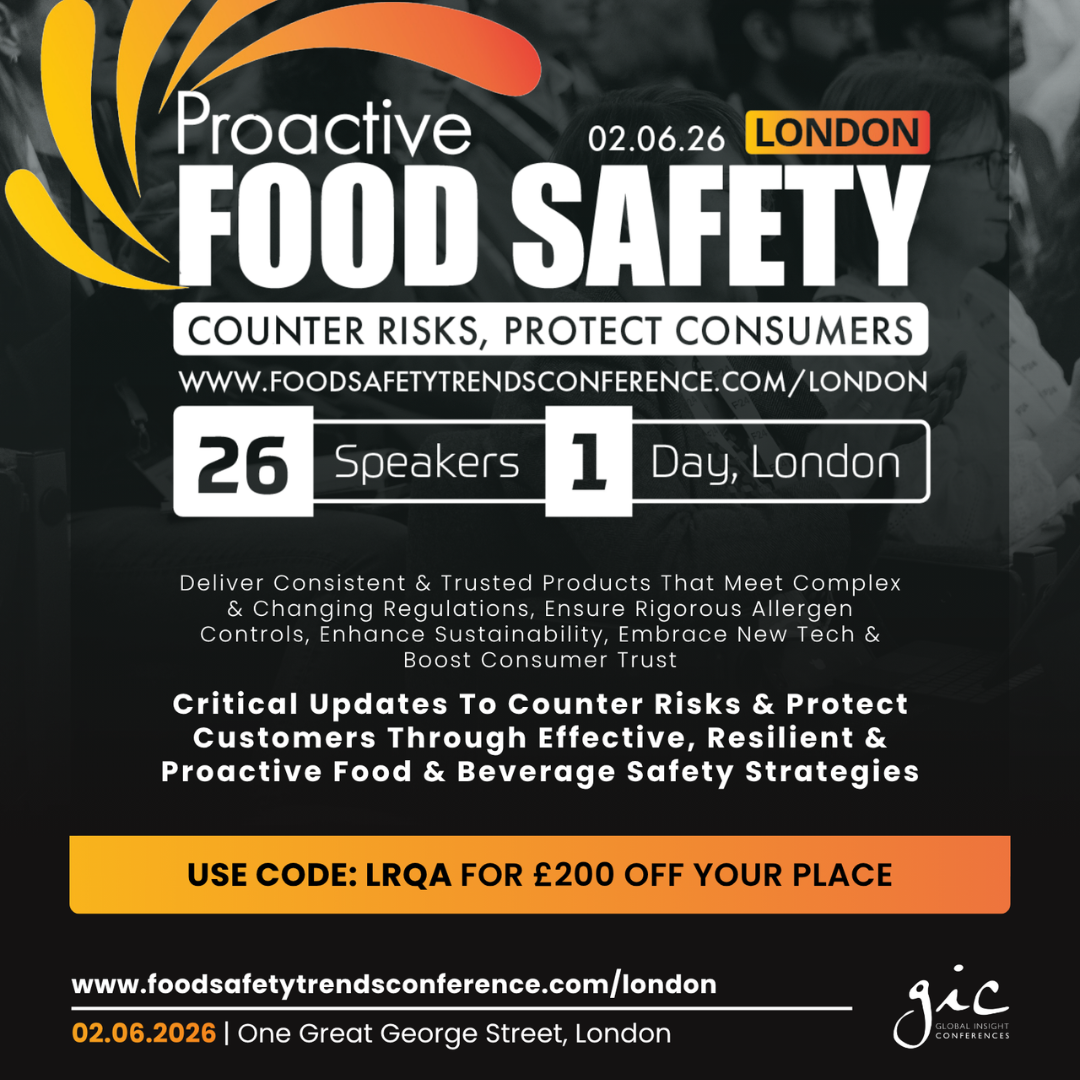 Proactive food safety banner