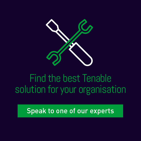 Managed Vulnerability Scanning - Tenable - Speak to One of our Experts