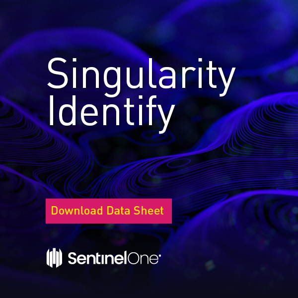 Singularity Identify - Download Data Sheet