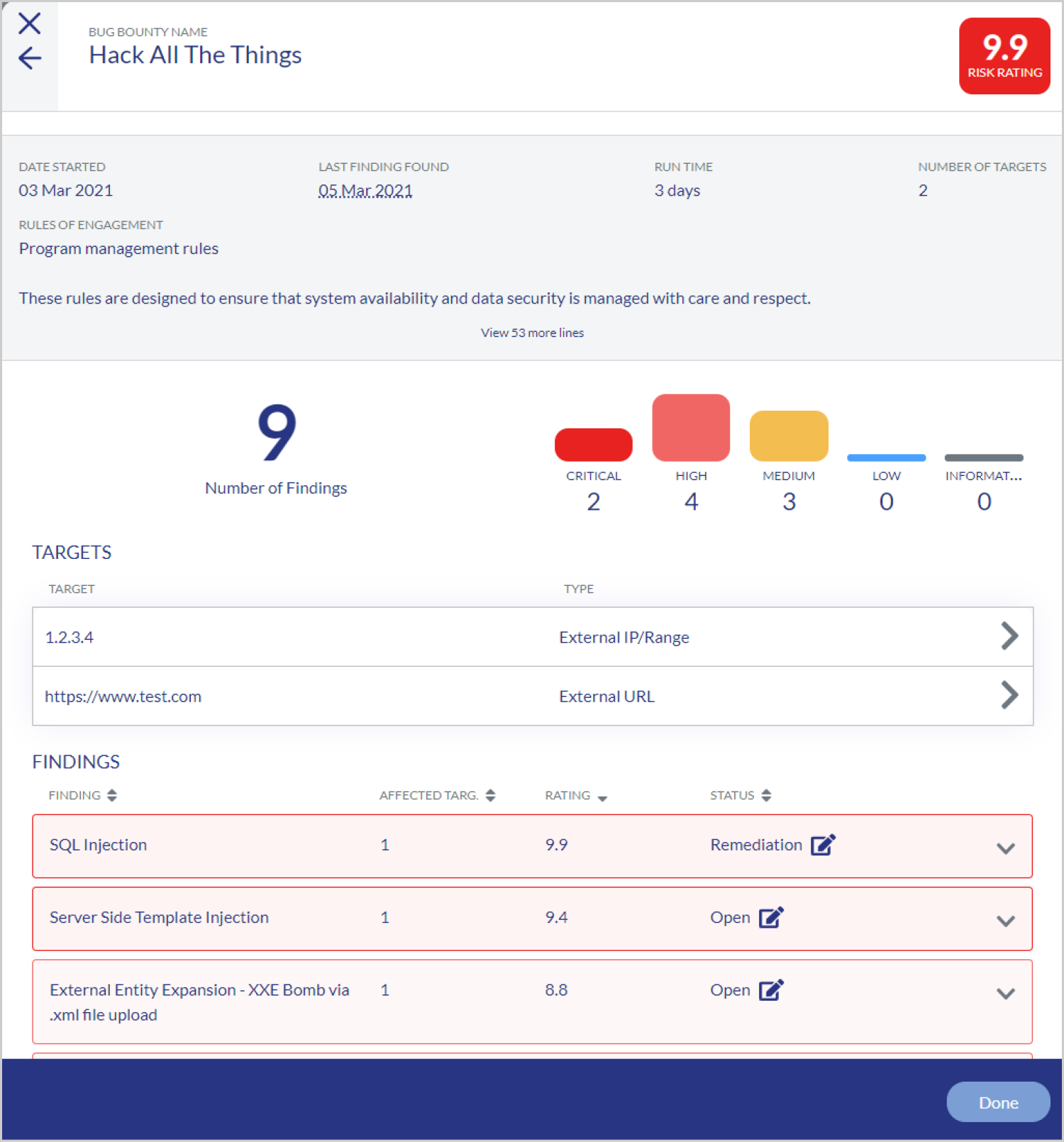 LRQA Nettitude Bug Bounty