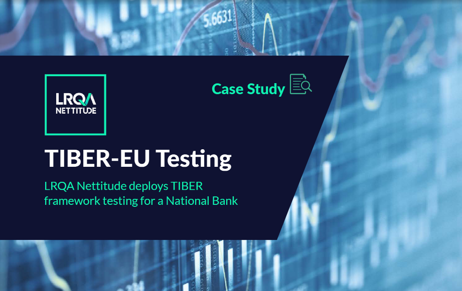 Case Study - National Bank in Europe Case Study - National Bank in Europe
